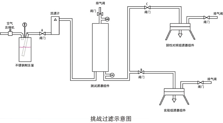 GMP過(guò)濾器驗(yàn)證服務(wù)流程示意圖